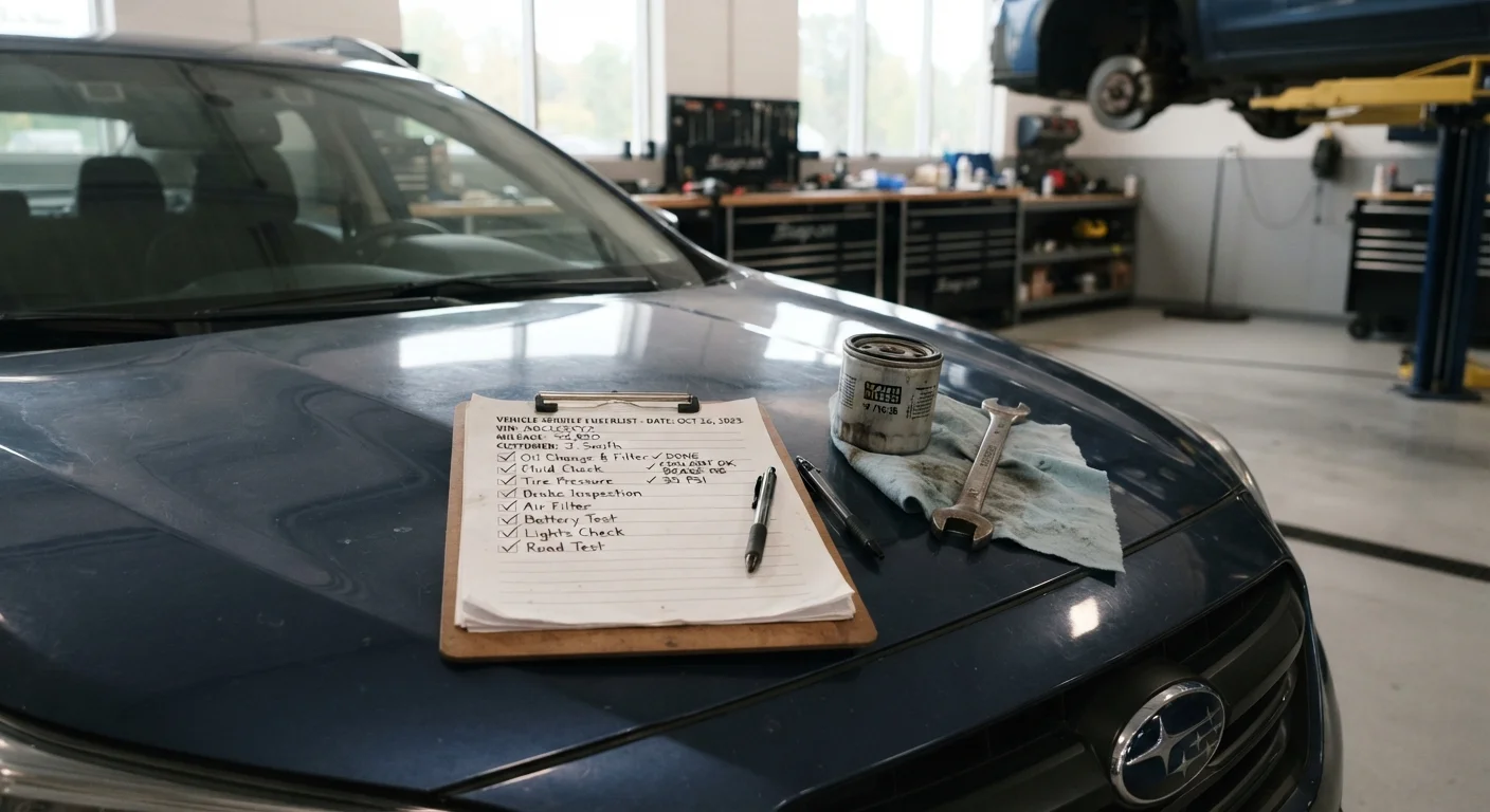 Why Your Car's Maintenance Schedule Is the Cheapest Insurance You Own