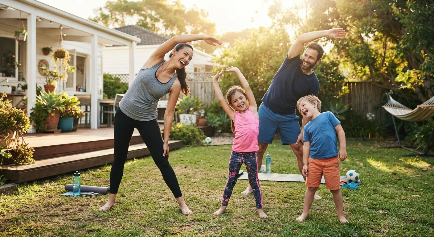Everyday Spaces That Double as a Family Workout Venue