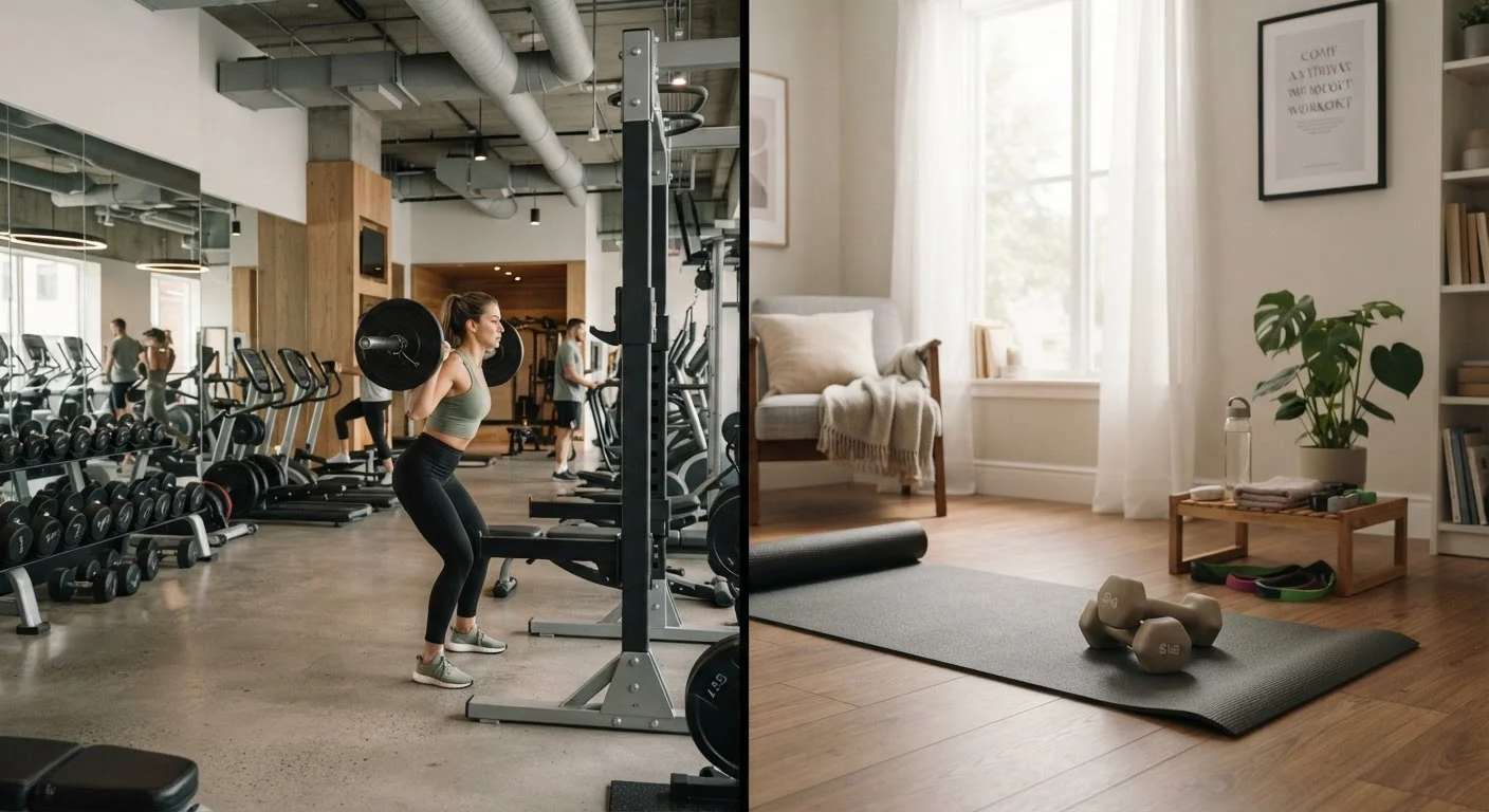 The Real Cost of Getting Fit: Gym Memberships vs. Home Workouts