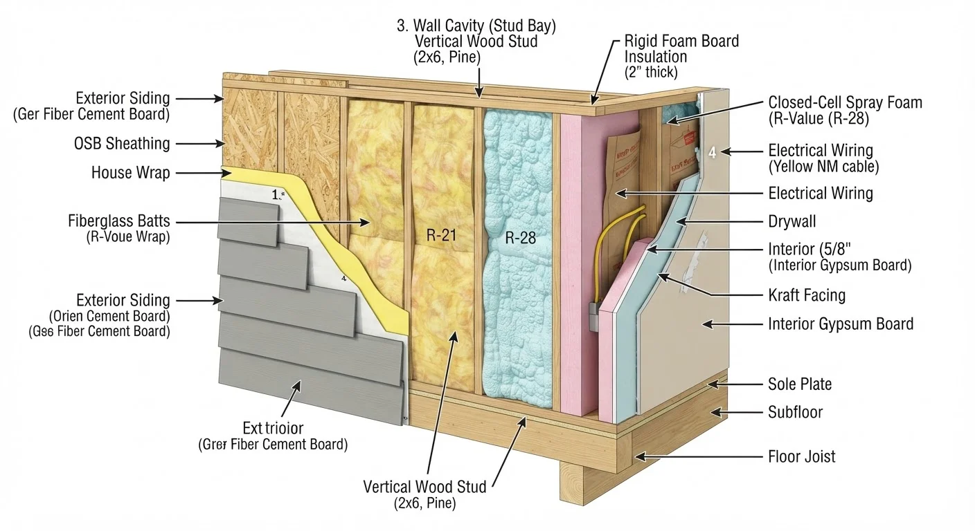 Insulation Types and How They Compare for Cost, Performance, and Installation